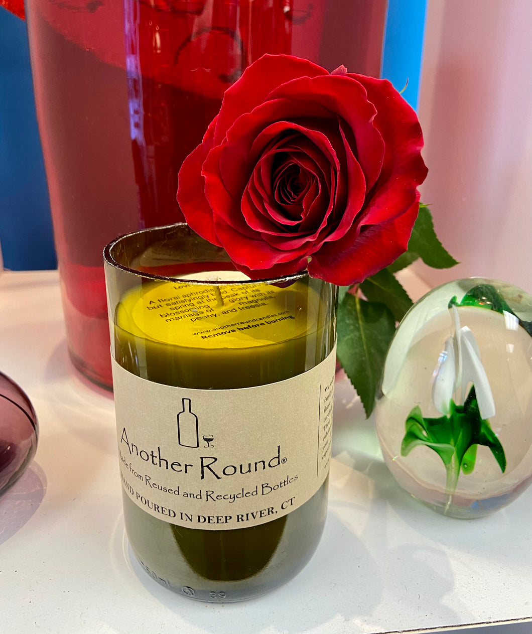 A Rose, is a Rose, is a Rose Soy Candle